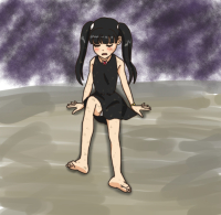 【過去絵】変身時のインナーでやられてしまったら(？)