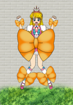 プリンセスハート　チャムピンリボン磔